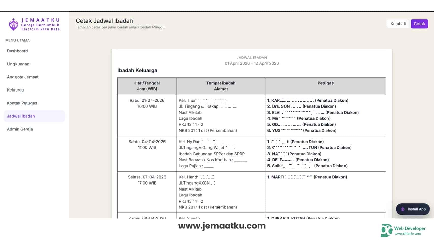 Slide fitur Jemaatku 16